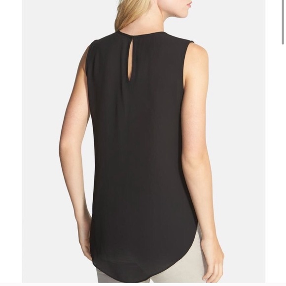 Vince Camuto black blouse - Picture 2 of 4